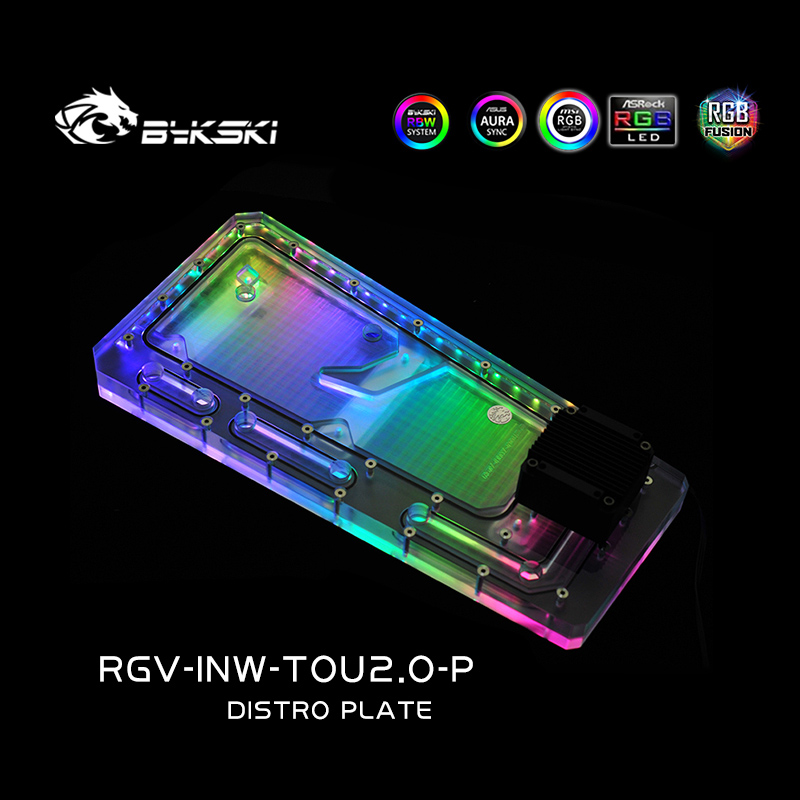 Distro Plate Ddc Pump Combo - Rozwiązanie kanału wodnego z płyty akrylowej