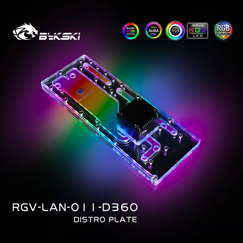 Płytka rozdzielcza BYKSKI, akr – Distro Plate Ddc Pump Combo recenzja i cena