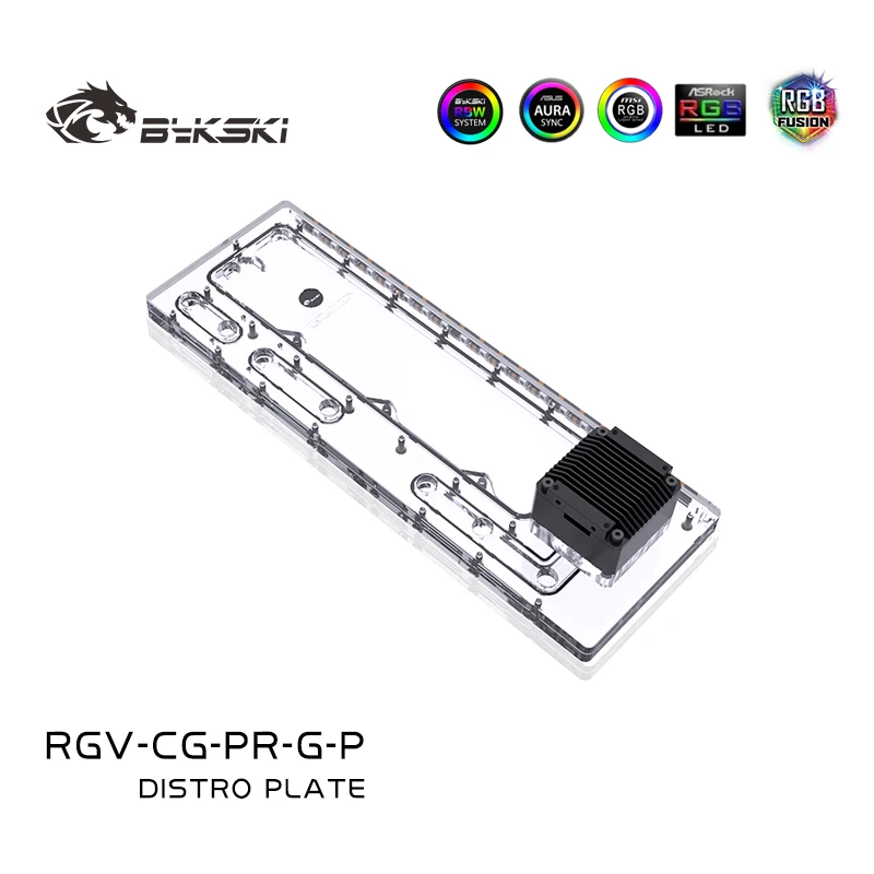 BYKSKI RGV-CG-PR-G-P – akrylow – Distro Plate Ddc Pump Combo recenzja i cena